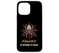 IT Architect: My Network, My Rules Funny Spider Web Case for iPhone 13 Pro Max