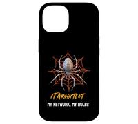 IT Architect: My Network, My Rules Funny Spider Web Case for iPhone 14