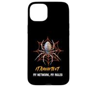 IT Architect: My Network, My Rules Funny Spider Web Case for iPhone 15 Plus