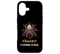 IT Architect: My Network, My Rules Funny Spider Web Case for iPhone 17