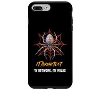 IT Architect: My Network, My Rules Funny Spider Web Case for iPhone 7 Plus/8 Plus