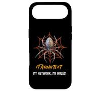 IT Architect: My Network, My Rules Funny Spider Web Case for iPhone Air