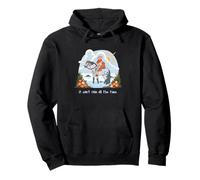 it can't rain all time cowgirl positive affirmation Western Pullover Hoodie