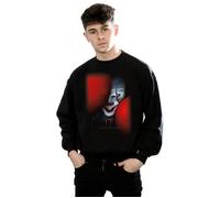 IT Chapter Two Men's Pennywise Behind The Balloons Sweatshirt in Black | Size: 2XL IT Chapter Two Black 2XL