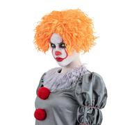 IT Chapter Two Women's Pennywise Wig in Orange IT Chapter Two Orange