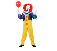 IT Classic Pennywise Costume, One Colour, Size M, Women One Colour