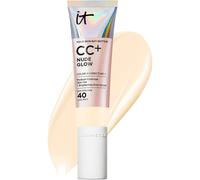 IT Cosmetics CC+ and Nude Glow Lightweight Foundation and Glow Serum with SPF40 32ml (Various Shades) - Fair Ivory