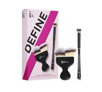 IT Cosmetics Dual-Ended Eyeshadow Brush, Flat and Tapered Precision Heads for Smooth Application and Seamless Crease Blending, Cruelty-Free