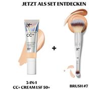 it-Cosmetics Make-up BrushBundle it Cosmetics Brush Complexion Perfection Brush 1.00 Stk. + Moisturiser Your Skin But Better CC+ Cream SPF 50+ Light 32.00 ml