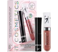 it-Cosmetics Make-up LipsUnwrap Effortless Color Set Confidence in a Serum Gloss Self Worth 6,7 ml + Superhero Mascara 5 ml