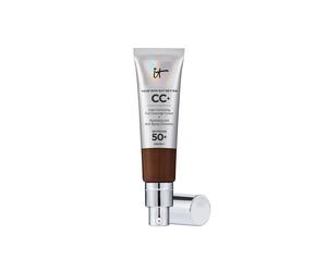 IT Cosmetics Women's Your Skin But Better CC+ Cream with SPF 50 32ml in Deep Mocha IT Cosmetics Deep Mocha 32ml