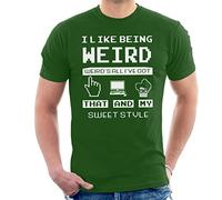 IT Crowd Maurice Moss Weird Is All Ive Got Men's T-Shirt
