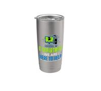 IT Department We are Here to Help Programmer Jokes Stainless Steel Insulated Tumbler
