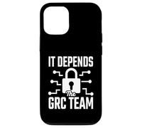 It Depends - The GRC Team Cybersecurity Analyst Humor Case for iPhone 12/12 Pro