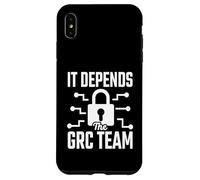 It Depends - The GRC Team Cybersecurity Analyst Humor Case for iPhone XS Max
