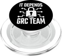 It Depends - The GRC Team Cybersecurity Analyst Humor PopSockets PopGrip for MagSafe
