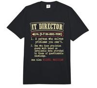IT Director Gift Funny Dictionary Definition Comfort Colors Adult Heavyweight T-Shirt