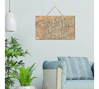 It Doesn't Matter Where You're Going It's Who You Have Beside You Shelf Décor Signs Decorative Wooden Plaque Sign Retro Old Map Vintage Wall Art Wood Plaque Sign Home Decor for Bedroom Porch 6x10 Inch