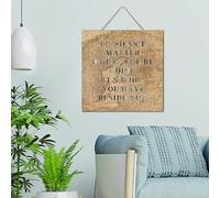 It Doesn't Matter Where You're Going Primitive Decor Signs Inspirational Wood Sign Motivational Local City Map Picture Wall Art Wood Plaque Sign Home Decor for Laundry Pantry 12x12