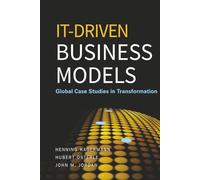 IT-Driven Business Models – Global Case Studies in Transformation – Wiley-VCH
