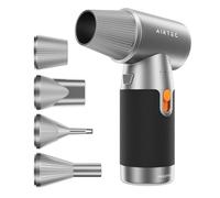 IT Dusters AirTec Ultra Electric Air Duster Blower for PC, Laptop, Console, Electronics and Home Cleaning, Environmental Alternative to Spray air can Duster Keyboard Cleaner (Type 8 - Space Core)