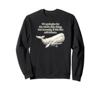 It Felt Like Self-Defense Herman Melville White Whale Funny Sweatshirt