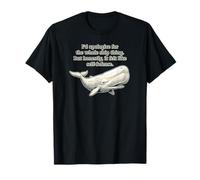 It Felt Like Self-Defense Herman Melville White Whale Funny T-Shirt