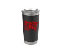 IT Guy Heavy Metal Funny IT Department Sysadmin Tech Support Stainless Steel Insulated Tumbler