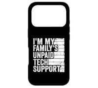 IT Guy I'm My Family's Unpaid Tech Support Software Engineer Case for iPhone 17 Pro