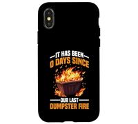 It Has Been 0 Days Since Our Last Dumpster Fire Case for iPhone X/XS