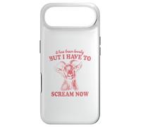It Has Been Lovely But I Have to Scream Now: Comical Goat Case for iPhone Air