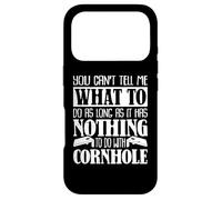 It has nothing to do with Cornhole Case for iPhone 17 Pro