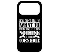 It has nothing to do with Cornhole Case for iPhone 17 Pro Max