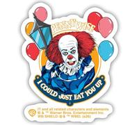 IT Horror Film Could Just Eat You Up Sticker Size S (10 x 10 cm)