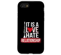 It Is a Love Hate Relationship - Bass Clarinet Player Gifts Case for iPhone SE (2020) / 7/8