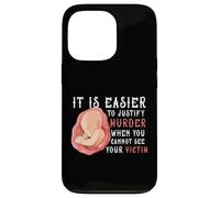 It Is Easier To Justify Murder If You Cannot See The Victim Case for iPhone 13 Pro