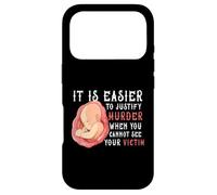 It Is Easier To Justify Murder If You Cannot See The Victim Case for iPhone 17 Pro