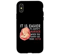 It Is Easier To Justify Murder If You Cannot See The Victim Case for iPhone X/XS