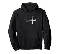 It Is Finished and Cross Bible Christian Faith Believer Pullover Hoodie