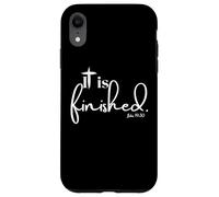 It Is Finished John 19:30 for Men Women and Children Case for iPhone XR