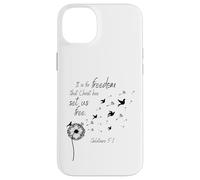 It Is For Freedom That Christ Has Set Us Free Galatians 5:1 Case for iPhone 14 Plus