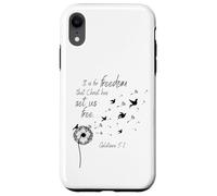 It Is For Freedom That Christ Has Set Us Free Galatians 5:1 Case for iPhone XR