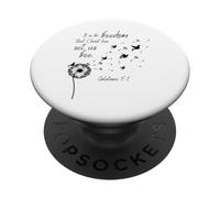 It Is For Freedom That Christ Has Set Us Free Galatians 5:1 PopSockets Adhesive PopGrip