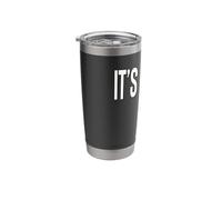 IT is Handled By God Cute Text Designed Stainless Steel Insulated Tumbler