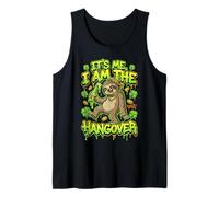 It is Me I Am Hangover Funny Sloth St Patrick’s Day Tank Top