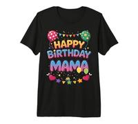It is My Mama's Birthday Colorful Family Premium T-Shirt