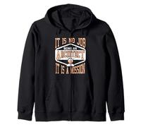 It Is No Job Being An Architect It IS A Mission Present Zip Hoodie