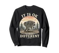 It Is Ok If You're Different Jimothy Raccoon Sweatshirt