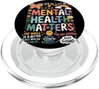 It Is Ok To Not Be Ok Motivational Positive Thinking PopSockets PopGrip for MagSafe