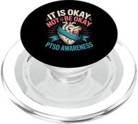 It Is Okay Not To Be Okay PTSD Awareness PopSockets PopGrip for MagSafe